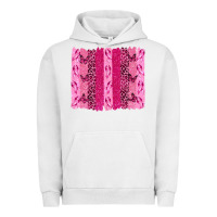 Pigment Lunar Rock Breast Cancer Brushstrokes Urban Hoodie - texasbilliewilder