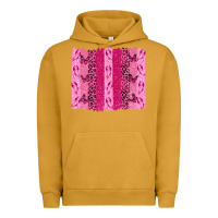 Pigment Peanut Butter Breast Cancer Brushstrokes Urban Hoodie - texasbilliewilder