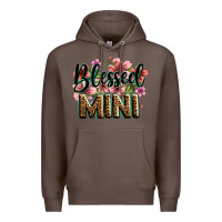 Coffee flowers blessed mini Premium Hoodie - Zillion Design Studio