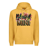 Mustard flowers blessed mini Premium Hoodie - Zillion Design Studio