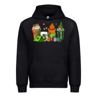 Foreset Green camping coffee cups Urban Hoodie - Zillion Design Studio