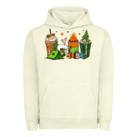 Pigment Pistachio camping coffee cups Urban Hoodie - Zillion Design Studio
