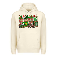 Sandshell christmas tractor coffee cups Premium Hoodie - texasbilliewilder