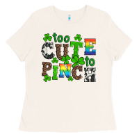 Bone st patricks too cute to pinch Ladies Tee - Artiststas