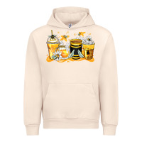 Sandshell bumble bee coffee cups Urban Hoodie - Zillion Design Studio