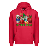 Cardinal coffee cups current mood Premium Hoodie - texasbilliewilder