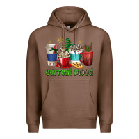 Chestnut coffee cups current mood Premium Hoodie - texasbilliewilder