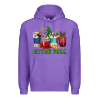 Purple coffee cups current mood Premium Hoodie - texasbilliewilder