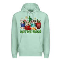 Seafoam coffee cups current mood Premium Hoodie - texasbilliewilder