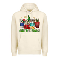 Tofu coffee cups current mood Premium Hoodie - texasbilliewilder