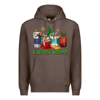 Coffee coffee cups current mood Premium Hoodie - texasbilliewilder