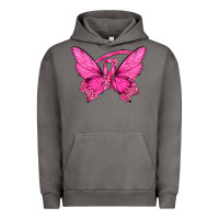 Pigment Tornado Breast Cancer Butterfly Urban Hoodie - texasbilliewilder