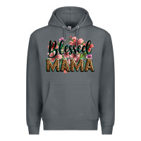 Rock flowers blessed mama Premium Hoodie - Zillion Design Studio