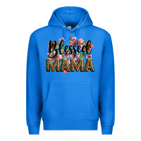 True Royal flowers blessed mama Premium Hoodie - Zillion Design Studio
