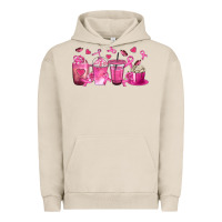 Pigment French Oak Breast Cancer Coffee Cups Urban Hoodie - texasbilliewilder