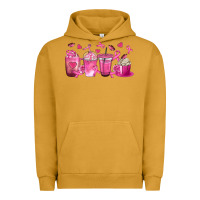 Pigment Peanut Butter Breast Cancer Coffee Cups Urban Hoodie - texasbilliewilder