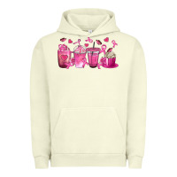 Pigment Pistachio Breast Cancer Coffee Cups Urban Hoodie - texasbilliewilder