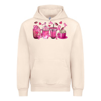 Sandshell Breast Cancer Coffee Cups Urban Hoodie - texasbilliewilder