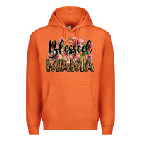 Carrot flowers blessed mama Premium Hoodie - Zillion Design Studio