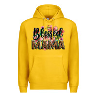Lemon flowers blessed mama Premium Hoodie - Zillion Design Studio