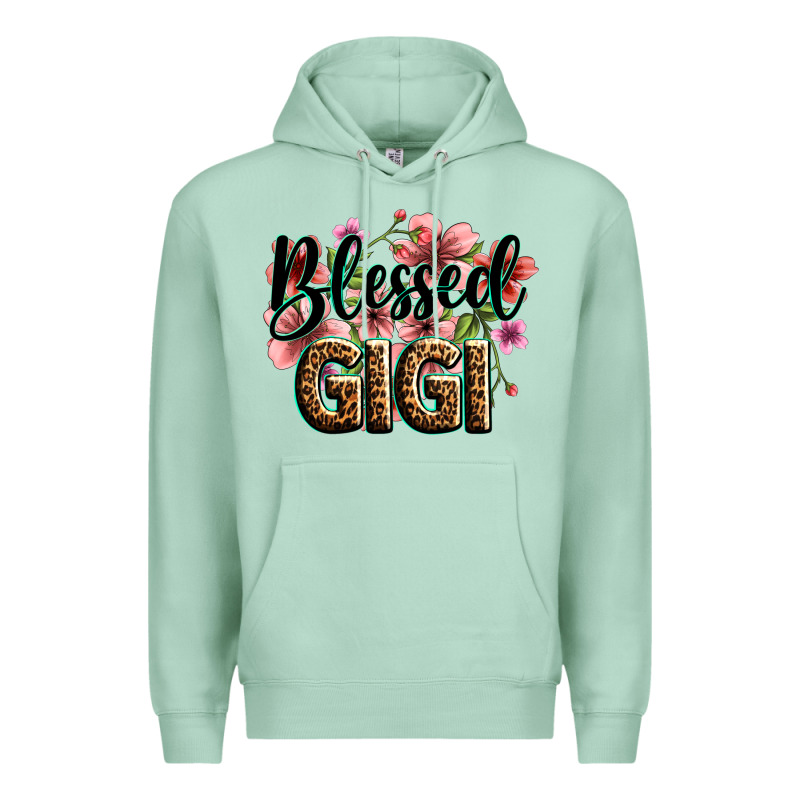 Flowers Blessed Gigi Premium Hoodie by Zillion Design Studio | Teevron