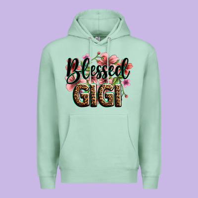 Flowers Blessed Gigi Premium Hoodie Designed By Zillion Design Studio