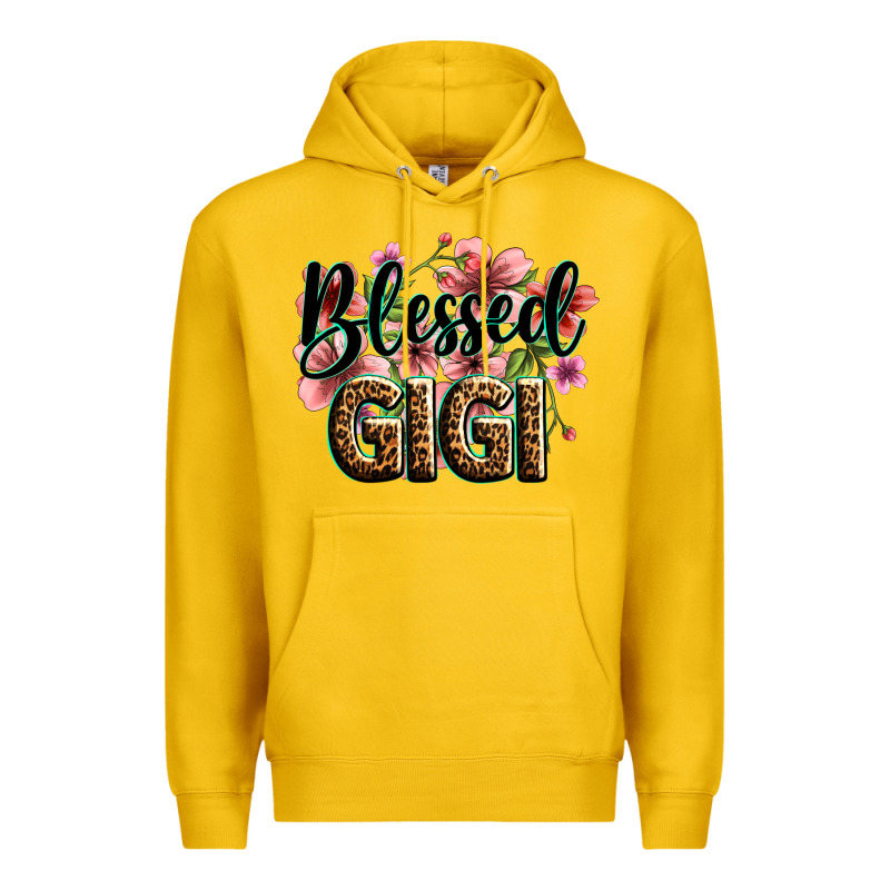 Flowers Blessed Gigi Premium Hoodie by Zillion Design Studio | Teevron
