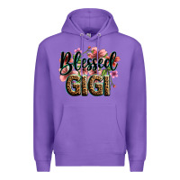 Purple flowers blessed gigi Premium Hoodie - Zillion Design Studio