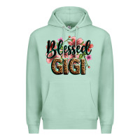 Seafoam flowers blessed gigi Premium Hoodie - Zillion Design Studio