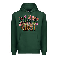 Sports Green flowers blessed gigi Premium Hoodie - Zillion Design Studio