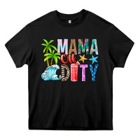 Black Mama Of Duty Heavy Core Tee - CowhideDigitalArt