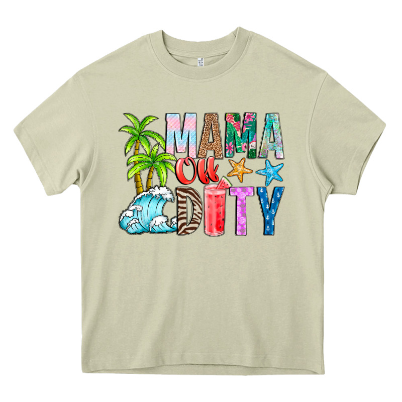 Mama Of Duty Heavy Core Tee by CowhideDigitalArt | Teevron