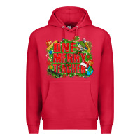 Cardinal one merry teacher Premium Hoodie - texasbilliewilder