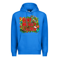 True Royal one merry teacher Premium Hoodie - texasbilliewilder