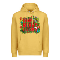 Antique Gold one merry teacher Premium Hoodie - texasbilliewilder