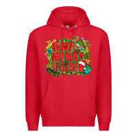 Red one merry teacher Premium Hoodie - texasbilliewilder