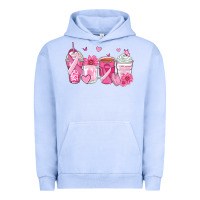 Pigment Grape Ice breast cancer coffee cups Urban Hoodie - Zillion Design Studio