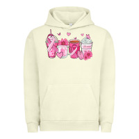 Pigment Pistachio breast cancer coffee cups Urban Hoodie - Zillion Design Studio