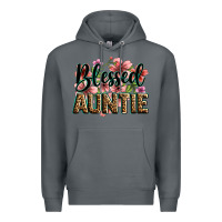 Rock flowers blessed auntie Premium Hoodie - Zillion Design Studio