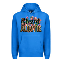True Royal flowers blessed auntie Premium Hoodie - Zillion Design Studio