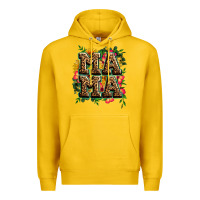 Lemon floral leopard mama Premium Hoodie - Zillion Design Studio