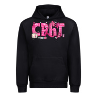 Black Breast Cancer CPHT Pharmacy Technician Urban Hoodie - texasbilliewilder