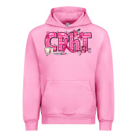 Fuchsia Pink Breast Cancer CPHT Pharmacy Technician Urban Hoodie - texasbilliewilder