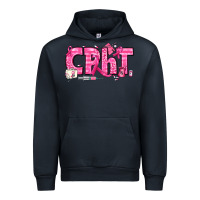 Navy Breast Cancer CPHT Pharmacy Technician Urban Hoodie - texasbilliewilder