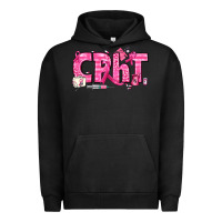 Pigment Black Breast Cancer CPHT Pharmacy Technician Urban Hoodie - texasbilliewilder