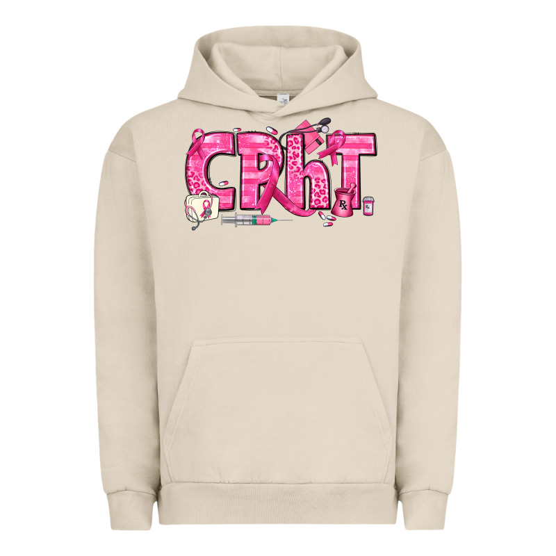 Breast Cancer Cpht Pharmacy Technician Urban Hoodie by texasbilliewilder | Teevron