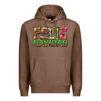 Chestnut feliz navidad with pattern Premium Hoodie - texasbilliewilder