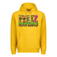 Lemon feliz navidad with pattern Premium Hoodie - texasbilliewilder