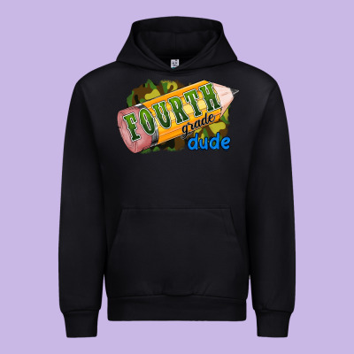 Fourth Grade Dude Urban Hoodie Designed By Ranaportraitstore