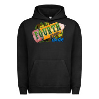 Pigment Black fourth grade dude Urban Hoodie - RanaPortraitStore
